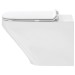 DU Wand-WC Set DuraStyle Weiß, rimless Tiefspüler inkl.WC-Sitz m.Absenkautom.