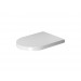 Duravit Wand WC-Set ME by STARCK, Rimless,Durafix TS, weiß, inkl. WC-Sitz mit Absenkautom.