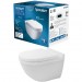 DU WWC-Set Starck 3, rimless, Durafix TS,weiß, inkl.WC-Sitz m.Absenkautomatik