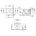 DU WWC-Set Starck 3, rimless, Durafix TS,weiß, inkl.WC-Sitz m.Absenkautomatik