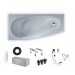 Duscholux PICCOLO 173 1750x750/500x450 Kleinraumwanne Weiss 608173000001