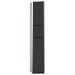 emco asis Gäste-WC-Modul (150) UP, 964mm, o.EB-Rahmen, chrom/schwarz