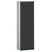 emco asis Schrank-Modul (300) UP, 964mm, o.EB-Rahmen, alu/schwarz