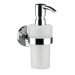 emco polo Seifenspender Kunststoff weiss, Kunststoffpumpe, chrom