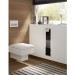 emco asis Gäste-WC-Modul (150) UP, 964mm, o.EB-Rahmen, alu/schwarz