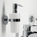 emco polo Seifenspender Kunststoff weiss, Kunststoffpumpe, chrom