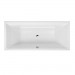 Galatea Beach Duo 200x90x45 Rechteck-Badewanne weiss 101BH200