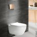 Geberit Acanto Set WWC m. WC-Sitz, Tiefspüler TFlush, geschl.Fo, T:53cm, weiß,KeraTect