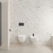 Geberit Acanto Wandbidet, mit Überlauf geschl. Form, T:53cm, weiß