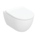 Geberit Acanto wandhängendes Tiefspül-WC mit KeraTect Beschichtung, weiß 502774008
