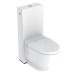 GE Geberit AquaClean Mera Classic WC-Komplettanlage AP Stand-WC Glas weiß