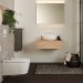 GE Geberit AquaClean Sela Square WC-Komplettanlage Wand-WC, glanzchrom