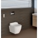 Geberit AquaClean Tuma Comfort WC-Komplettanlage Wand-WC Glas schwarz