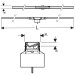 Geberit CleanLine50 Duschrinne, 30-130 cm Edelstahl gebürstet, Bj. 2025