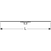 GE Duschrinne CleanLine60, M 30-130 cm  