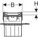 GE Duschrinne CleanLine80 30-90cm Edelstahl gebürstet