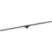 GE Duschrinne CleanLine80 30-90cm schwarz Chrom poliert