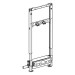 Geberit Duofix Element f. Dusche, 130cm mit W-Ablauf, W-Arm.AP, H: 65-90mm