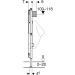 GEBERIT Duofix Urinal Universal 112-130cm für UR-Steuerungen ab 2009