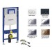 Geberit  Duofix Element Set für Wand WC, Bauhöhe 112 cm UP320 111300005 