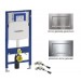 Geberit  Duofix Element Set für Wand WC, Bauhöhe 112 cm UP320 111300005 