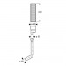 Geberit Geruchsabsaugungsset (DuoFresh) für Sigma UP-SPK 12 cm mit Anschlussrohr