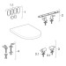 Geberit iCon Set SWC, Tiefsp., wandbündig geschl.,TurboFlush, WC-Sitz, T:56cm, wem