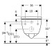Geberit iCon Set WWC, Tiefsp., geschl. Form TurboFlush, m. WC-Sitz, T:53cm, weiß