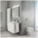 Geberit iCon Set WWC Tiefsp., verk., geschl. TurboFlush, m. WC-Sitz, T:49cm, weiß