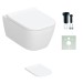 Geberit iCon Wand-WC-Tiefspüler, geschlossen TurboFlush, T:53cm, weiß 503162001