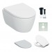 Geberit iCon wandhängendes Tiefspül-WC mit KeraTect Beschichtung, weiß 503048008
