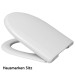 Geberit iCon wandhängendes Tiefspül-WC Rimfree geschlossene Form, T:53cm, KeraTect-Beschichtung, weiß (501661008)