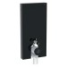 Geberit Monolith Plus Sanitärmodul f. SWC 101cm, Glas schwarz / alu. schwarzchrom