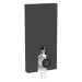 GE Monolith Plus Sanitärmodul für SWC 101cm, Glas schwarz /schwarz Alu. gebü.