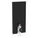 Geberit Monolith Plus Sanitärmodul f. SWC 114cm, Glas schwarz / alu. schwarzchrom