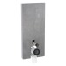 Geberit Monolith Plus Sanitärmodul f. SWC 114cm Steinzeug Betonoptik, Aluminium