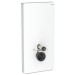 Geberit Monolith Plus Sanitärmodul f. WWC 101cm, Glas weiß /Aluminium