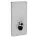 GE Monolith Plus Sanitärmodul für WWC 101cm, Glas weiß / Aluminium gebürstet