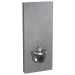 Geberit Monolith Plus Sanitärmodul f. WWC 114cm Steinzeug Schieferop., alu.schwchr