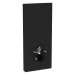 GE Monolith Plus Sanitärmodul für WWC 114cm, Glas schwarz /schwarz Alu. gebü.