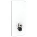Geberit Monolith Plus Sanitärmodul f. WWC 114cm, Glas weiß /Aluminium