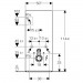GE Monolith Plus Sanitärmodul für WWC 114cm mit Anschlussstutzen Glas weiss