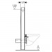 GE Monolith Plus Sanitärmodul für WWC 114cm mit Anschlussstutzen Glas weiss