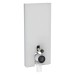GE Monolith Sanitärmodul für Stand-WC 114cm, Glas weiß / Aluminium gebürstet