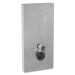 Geberit Monolith Sanitärmodul für Wand-WC 101cm,Steinzeug Betonoptik, Aluminium