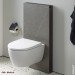 Geberit Monolith Sanitärmodul für Wand-WC 114cm Steinzeug Schieferoptik, Alu.