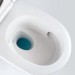Geberit ONE Set Wand-WC mit WC-Sitz weiß matt/glanzverchromt, KeraTect