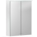 GE Option Basic Spiegelschrank m. Beleuchtung, zwei Türen, 50x67,5x14cm
