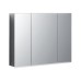 GE Option Plus Spiegelschrank m. Beleuchtung, drei Türen, 90x70x17,2cm