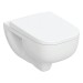Geberit Renova Plan Wand-WC-Tiefspüler TurboFlush, T:54cm, weiß 503152001